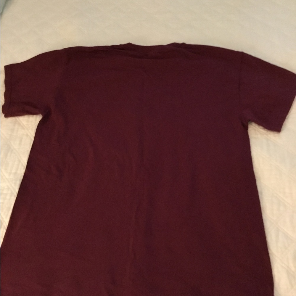 Kingsland Manor, Nutley, NJ Maroon Crewneck T‑Shirt - Picture 4 of 4